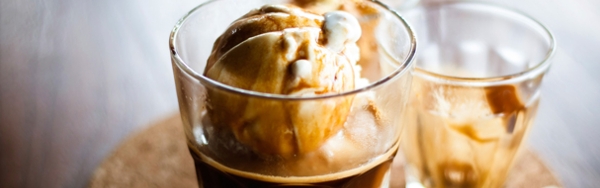 Ice cream coffee