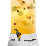 Dispenser sucuri, suport inox, capacitate 3,8 sau 7,6 litri