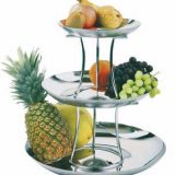 Fructiere inox, doua sau trei nivele