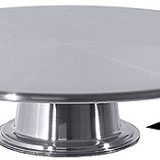 Stand rotativ pentru decorare torturi sau expunere torturi sau prajituri, inox
