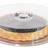 Tava din inox pentru prajituri, capac din material plastic, Disponibila in diferite forme si dimensiuni