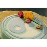 Yng & YAng, Disc din silicon pentru decorarea deserturilor, diametru 24 cm