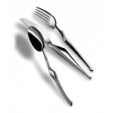 Ergonomica, linie moderna tacamuri, inox