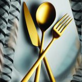 Ice Oro, Oro Nero, Bronze, linii complete tacamuri masa si servire, inox, finisaj prin acoperire moleculara cu titan, auriu, negru sau bronz