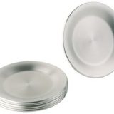 Coaster pahare bar, inox cromargan, finisaj satinat