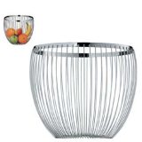 Fructiera pentru bar, inox cromargan