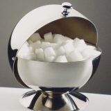 Zaharnita din inox lustruit oglinda cu capac rolltop