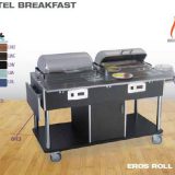 Ansamblu bufet suedez   zona refrigerate, zona calda, zona neutra si chafing dishuri