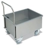 Carucioare transport alimente, inox