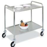 Carucioare transpport, inox, 2 nivele