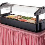 Display alimente cu protectie igienica