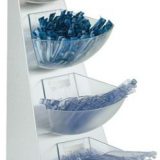 Expozitor pliculete zahar, cutiute lapte sau alte produse ambalate individual