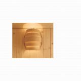 lampa cu lemn sauna